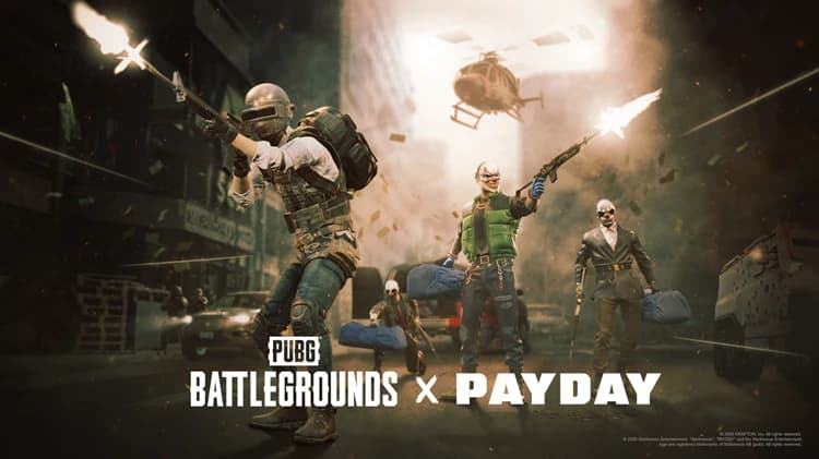 Beitragsbild zu PUBG: BATTLEGROUNDS präsentiert neuen Trailer zum Heist-Modus PAYDAY mit 070 Shake