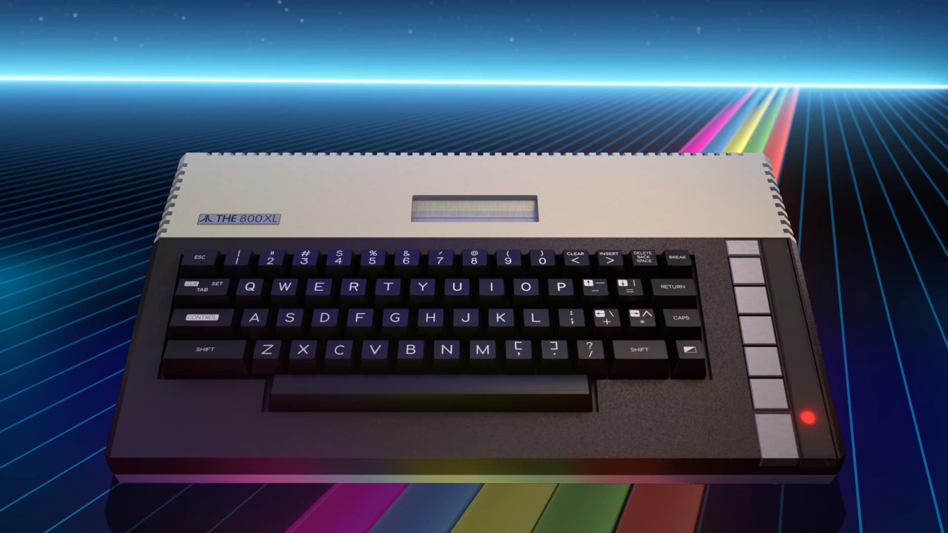 Beitragsbild zu Der legendäre Heimcomputer von Atari, THE 800XL, feiert am 23. April 2027 sein Comeback in 8-Bit-Format.
