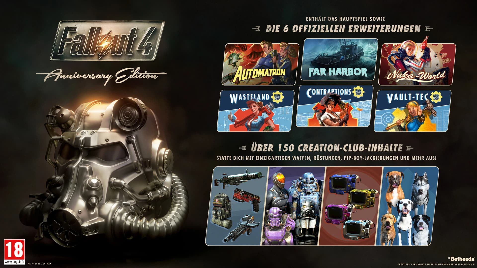 Beitragsbild zu Fallout 4 Anniversary Edition auf Nintendo Switch 2 und die Liebe zieht ein in ESO und Fallout 76