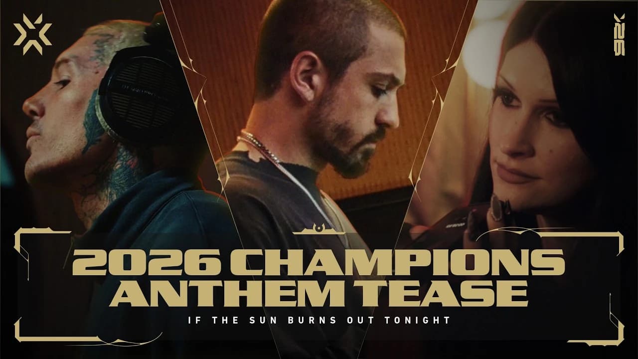 Beitragsbild zu Neue VALORANT Champions 2026 Hymne von Oli Sykes, Courtney LaPlante und Grabbitz veröffentlicht