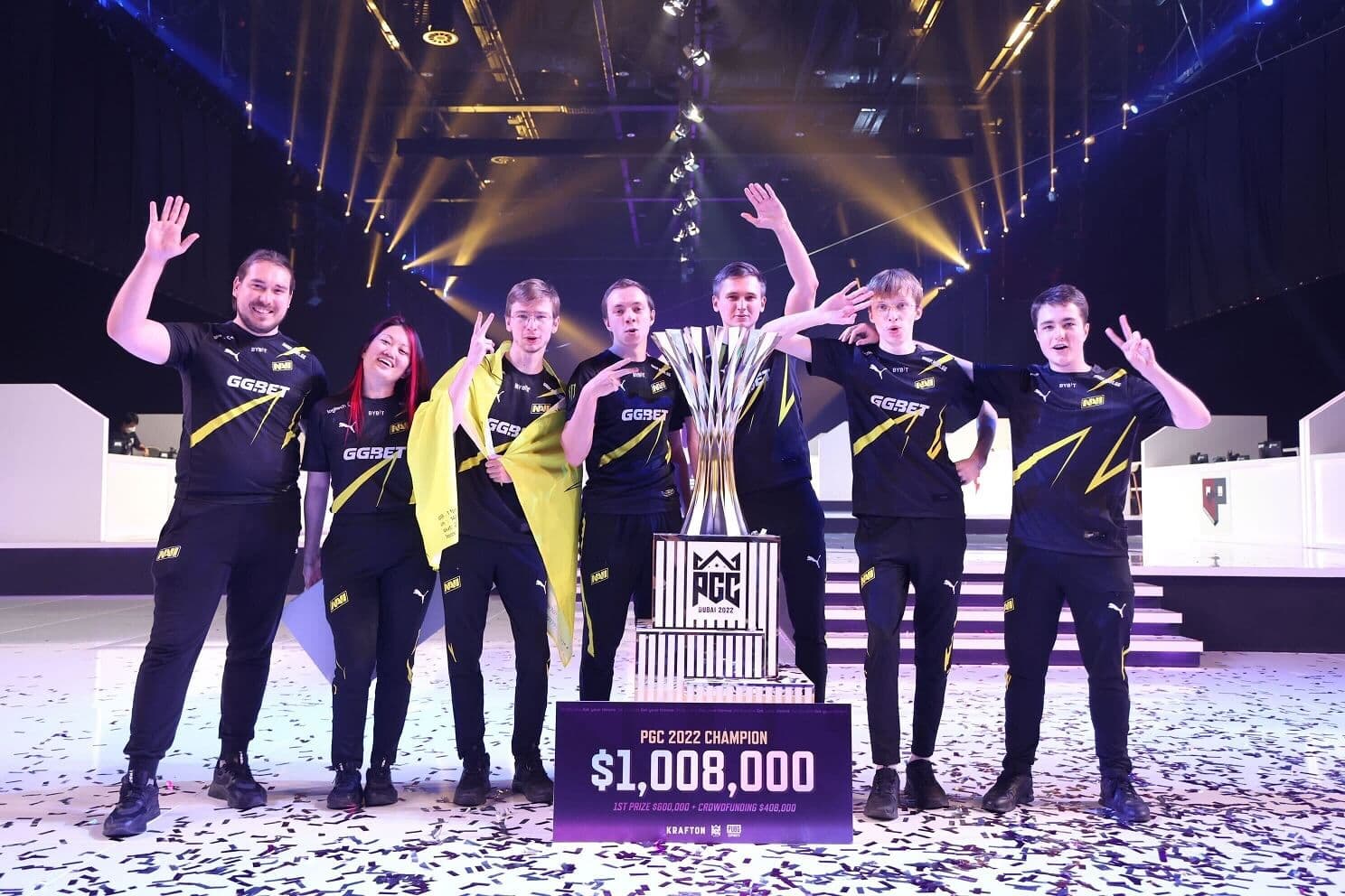2022 pubg esports pgc dubai champions natus vincere