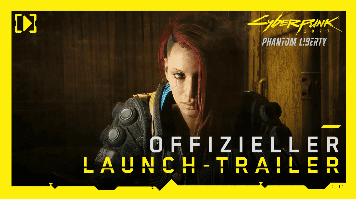 Cyberpunk 2077: Phantom Liberty Launch Trailer Keyart