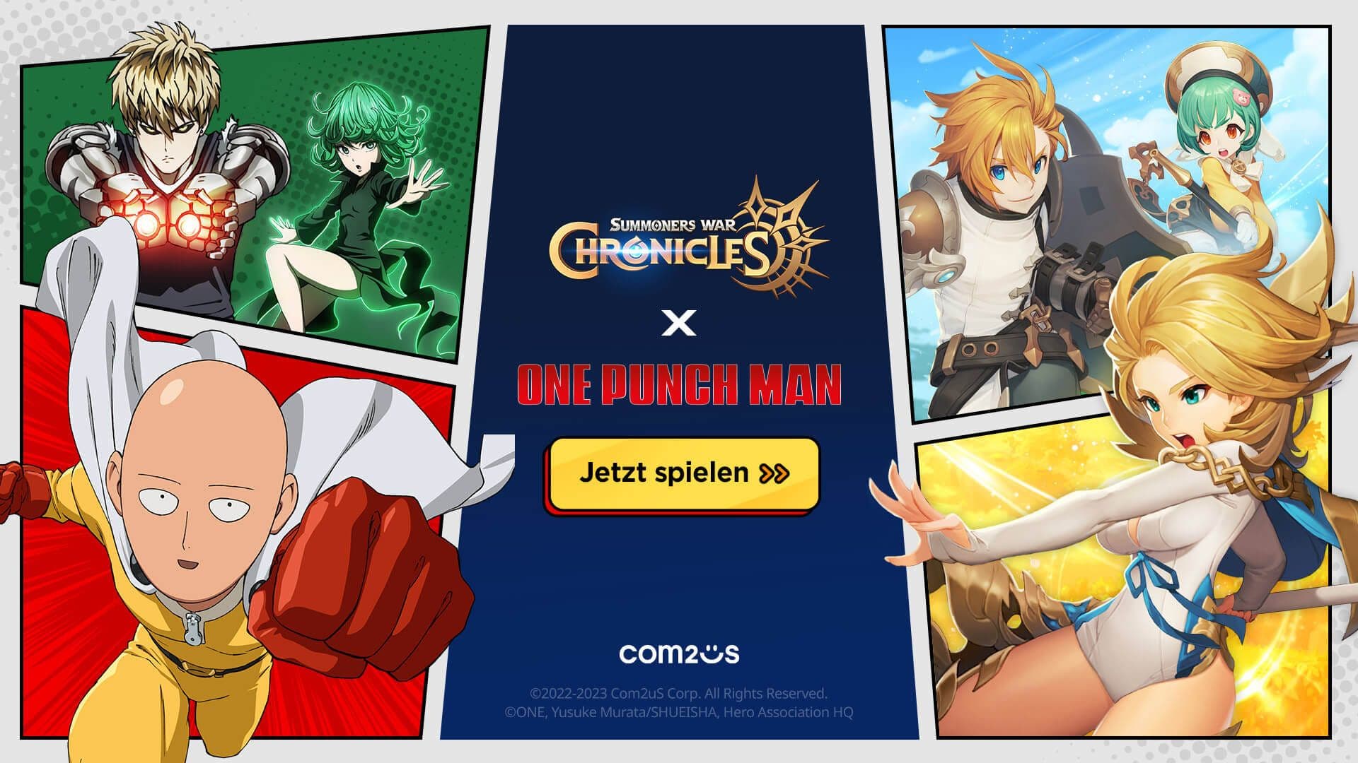 One Punch Man und Summoners War: Chronicles