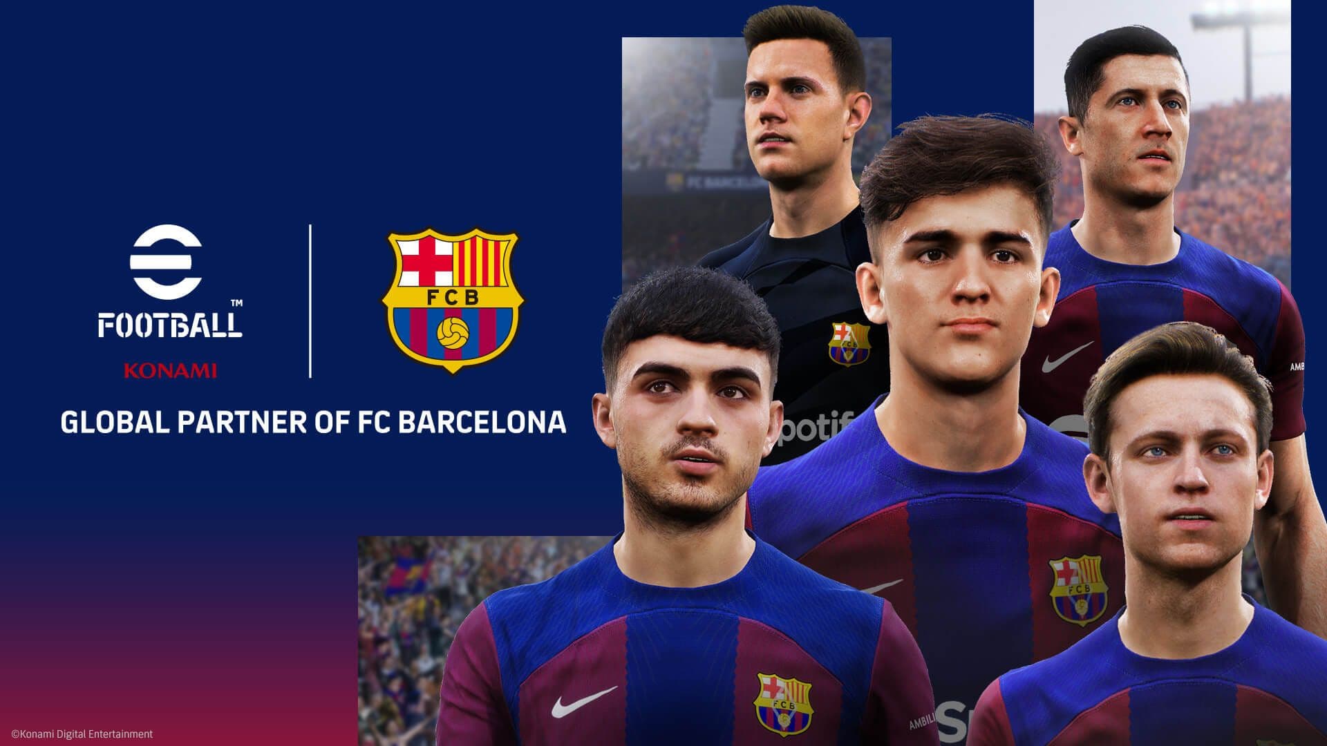 efootball fcbarcelona partnership efootball konami 1920x1080