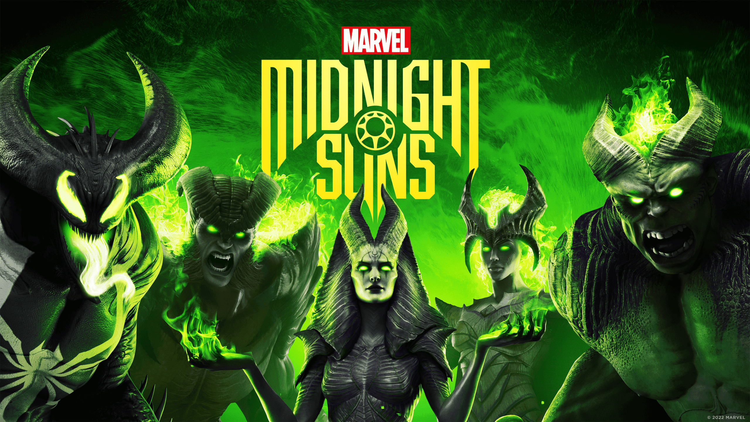 marvel's midnight suns key art legendary 2022